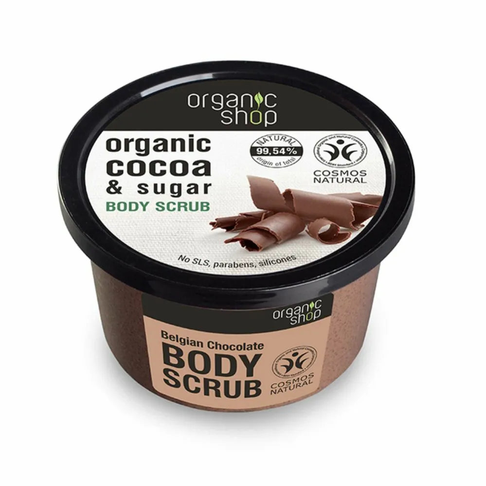 Peeling do Ciała Belgijska Czekolada 250 ml - Organic Shop