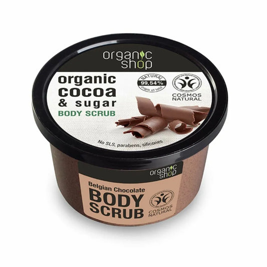 Peeling do Ciała Belgijska Czekolada 250 ml - Organic Shop