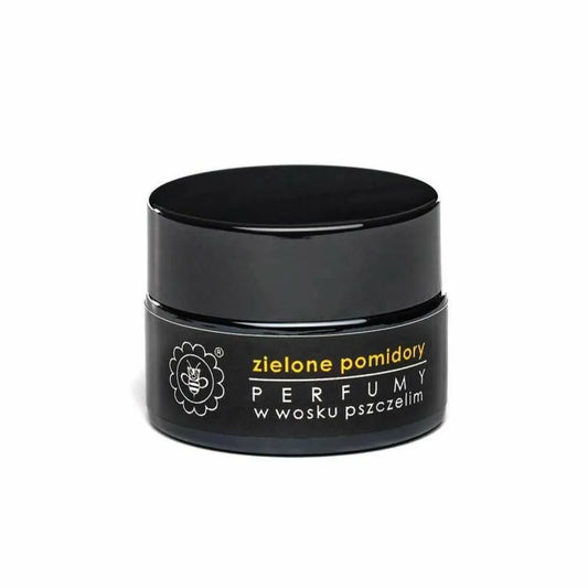 Perfumy w Wosku Pszczelim ZIELONE POMIDORY 15 g - Miodowa Mydlarnia