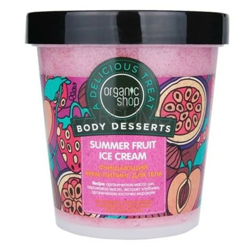 Peeling do Ciała Owocowe Lody 450 ml - Organic Shop